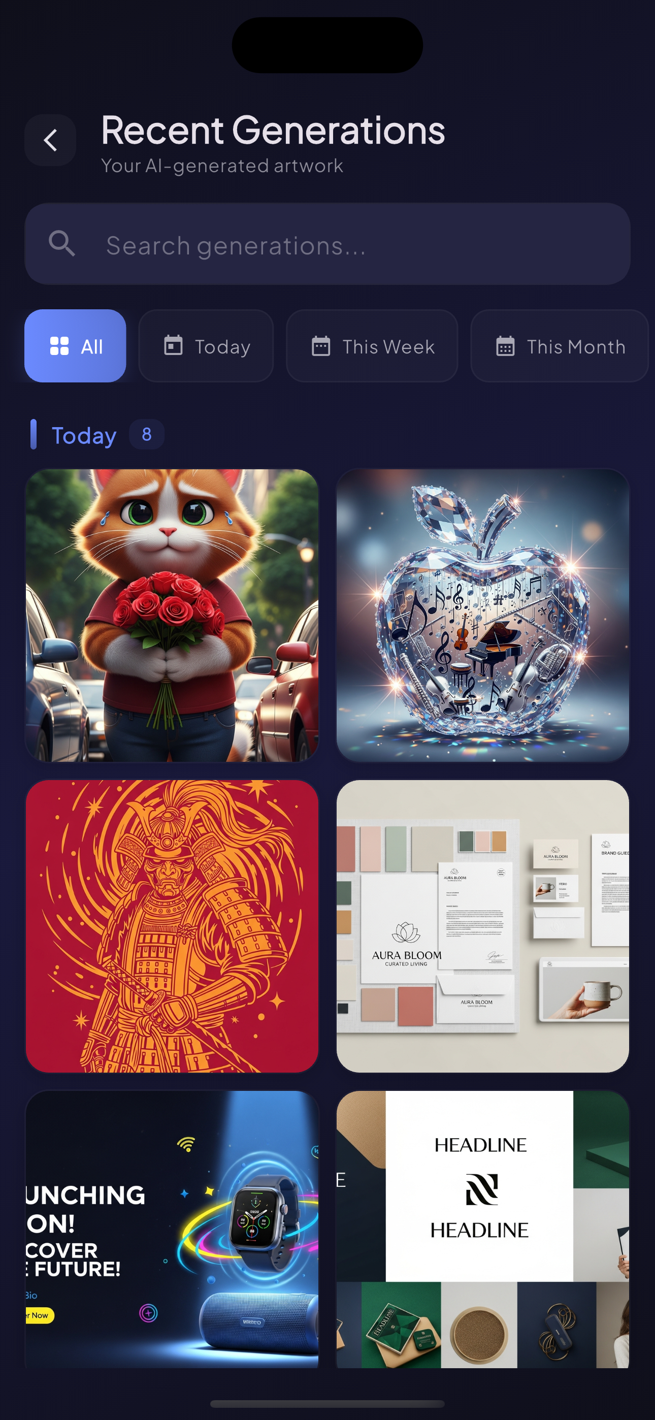 LocalAI Chat — conversation history and chat management